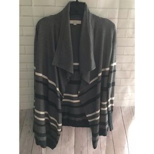 Ann Taylor LOFT XXS  Drape Open Front Cardigan